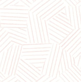 A-Street Prints Helene Pink Geometric Lines Wallpaper