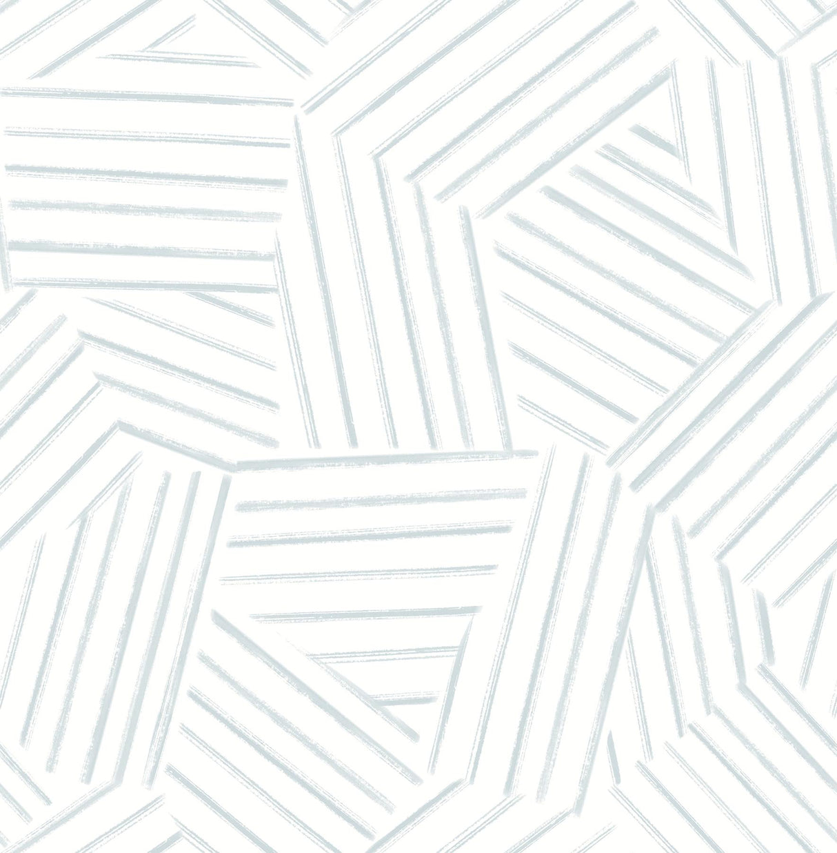 A-Street Prints Helene Sky Blue Geometric Lines Wallpaper