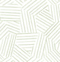 A-Street Prints Helene Sage Geometric Lines Wallpaper