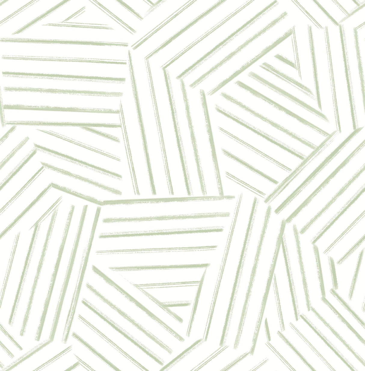 A-Street Prints Helene Sage Geometric Lines Wallpaper
