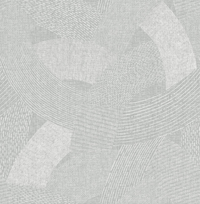 A-Street Prints Tania Grey Woven Abstract Wallpaper