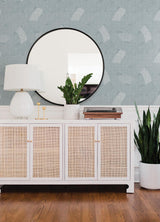 A-Street Prints Tania Denim Woven Abstract Wallpaper