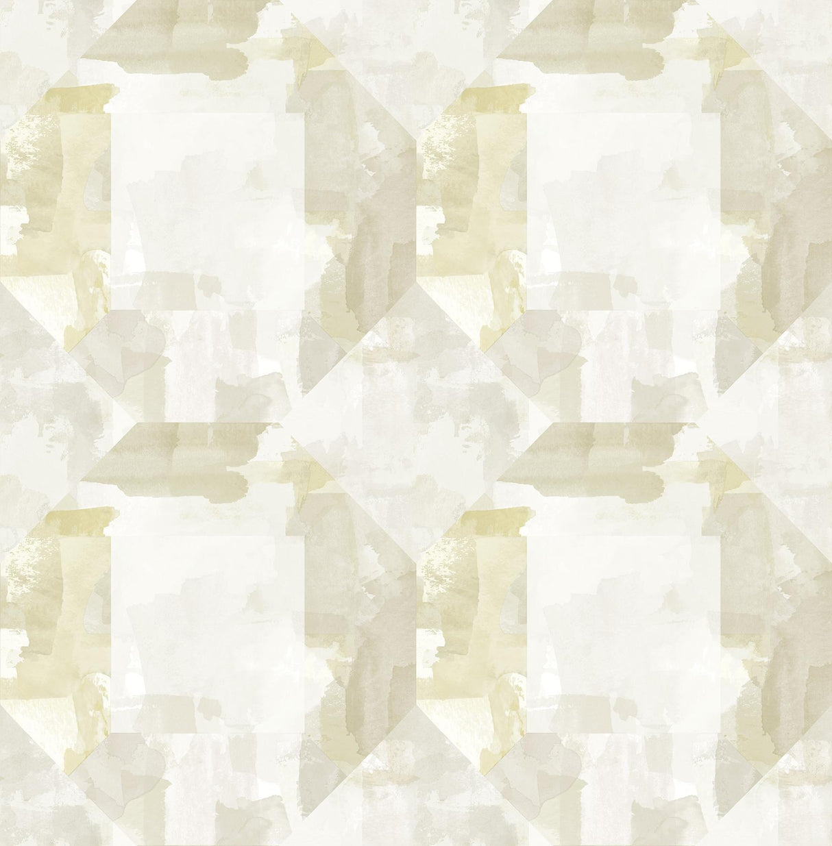 A-Street Prints Perrin Olive Gem Geometric Wallpaper