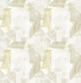 A-Street Prints Perrin Olive Gem Geometric Wallpaper