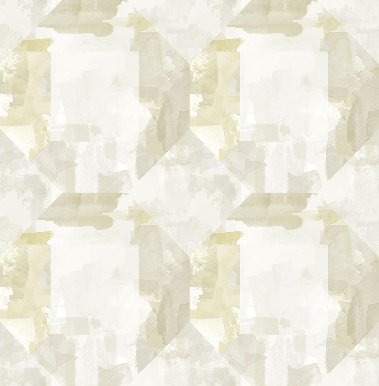 A-Street Prints Perrin Olive Gem Geometric Wallpaper