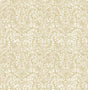 A-Street Prints Elma Honey Fiddlehead Wallpaper