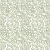 A-Street Prints Elma Sage Fiddlehead Wallpaper