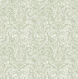 A-Street Prints Elma Sage Fiddlehead Wallpaper