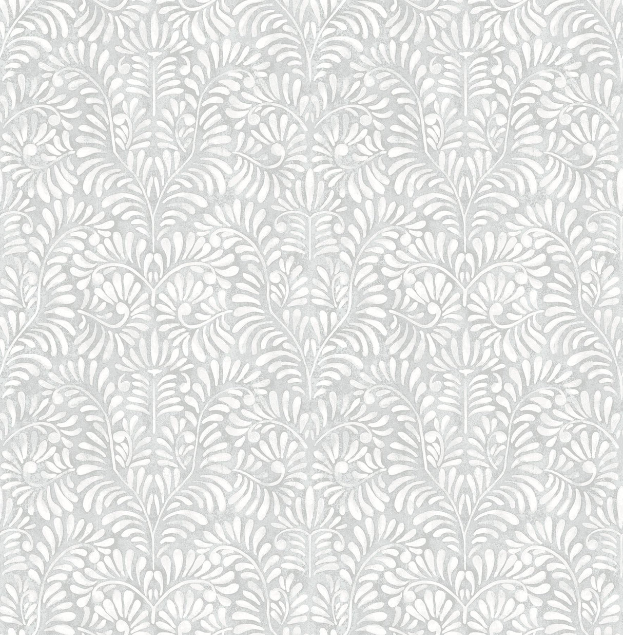 A-Street Prints Elma Sterling Fiddlehead Wallpaper