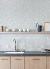 A-Street Prints Elma Sterling Fiddlehead Wallpaper