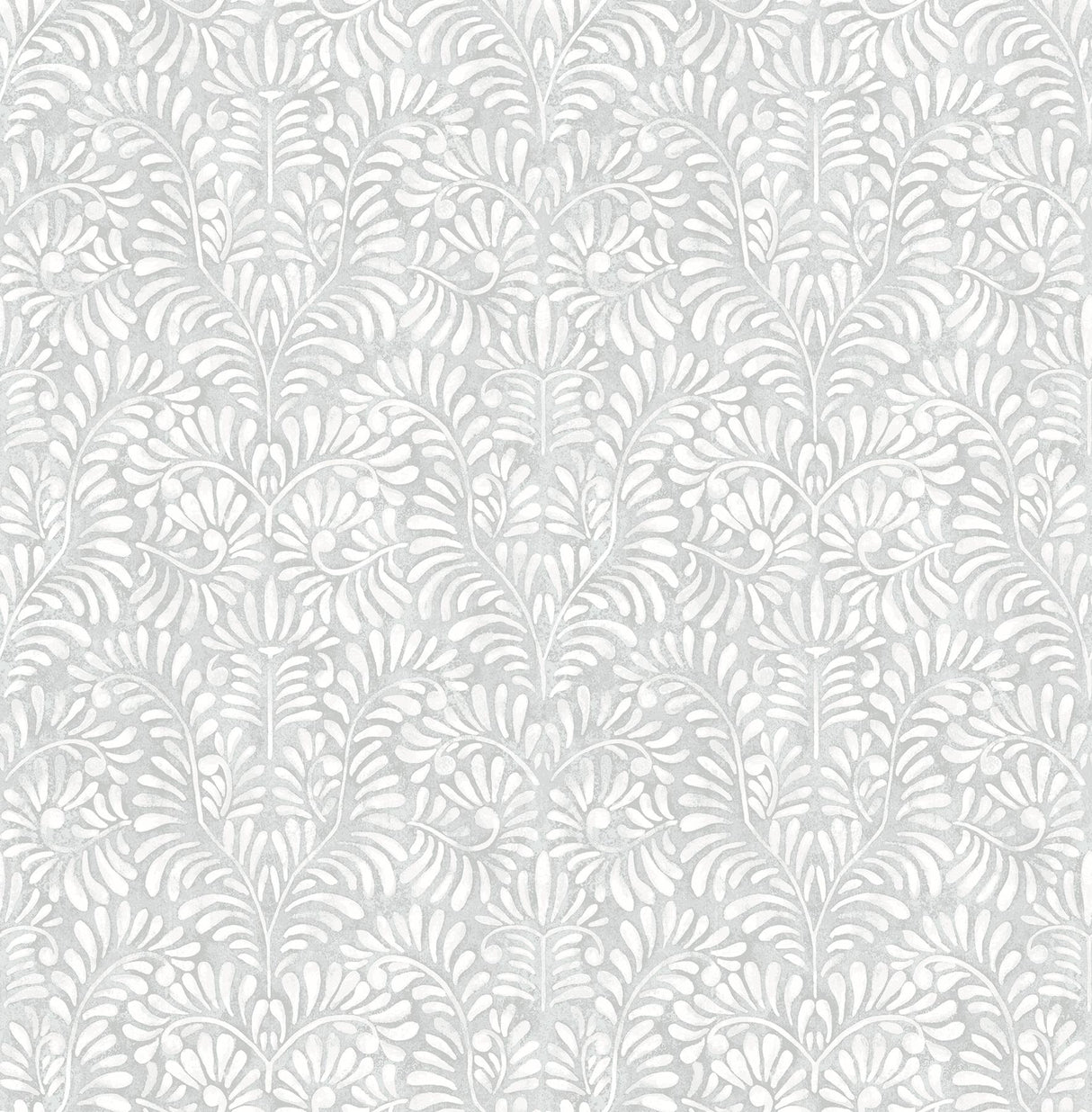 A-Street Prints Elma Sterling Fiddlehead Wallpaper