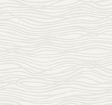 A-Street Prints Galyn Dove Pearlescent Wave Wallpaper