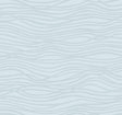 A-Street Prints Galyn Sky Blue Pearlescent Wave Wallpaper