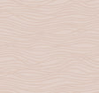 A-Street Prints Galyn Rose Gold Pearlescent Wave Wallpaper