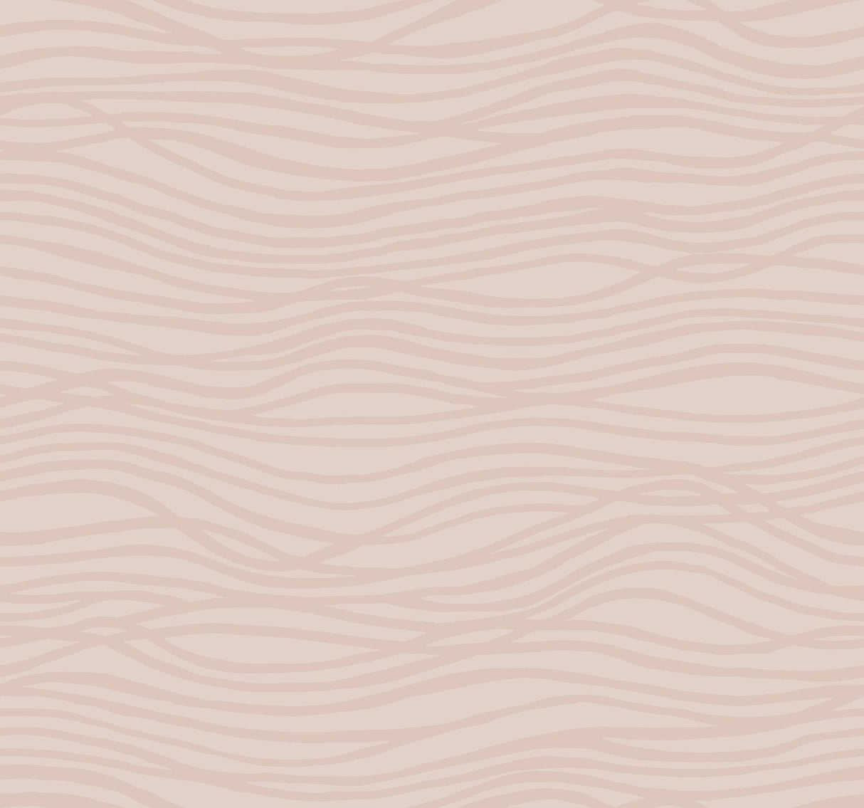 A-Street Prints Galyn Rose Gold Pearlescent Wave Wallpaper