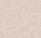 A-Street Prints Galyn Rose Gold Pearlescent Wave Wallpaper
