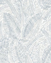 A-Street Prints Fildia Light Blue Botanical Wallpaper