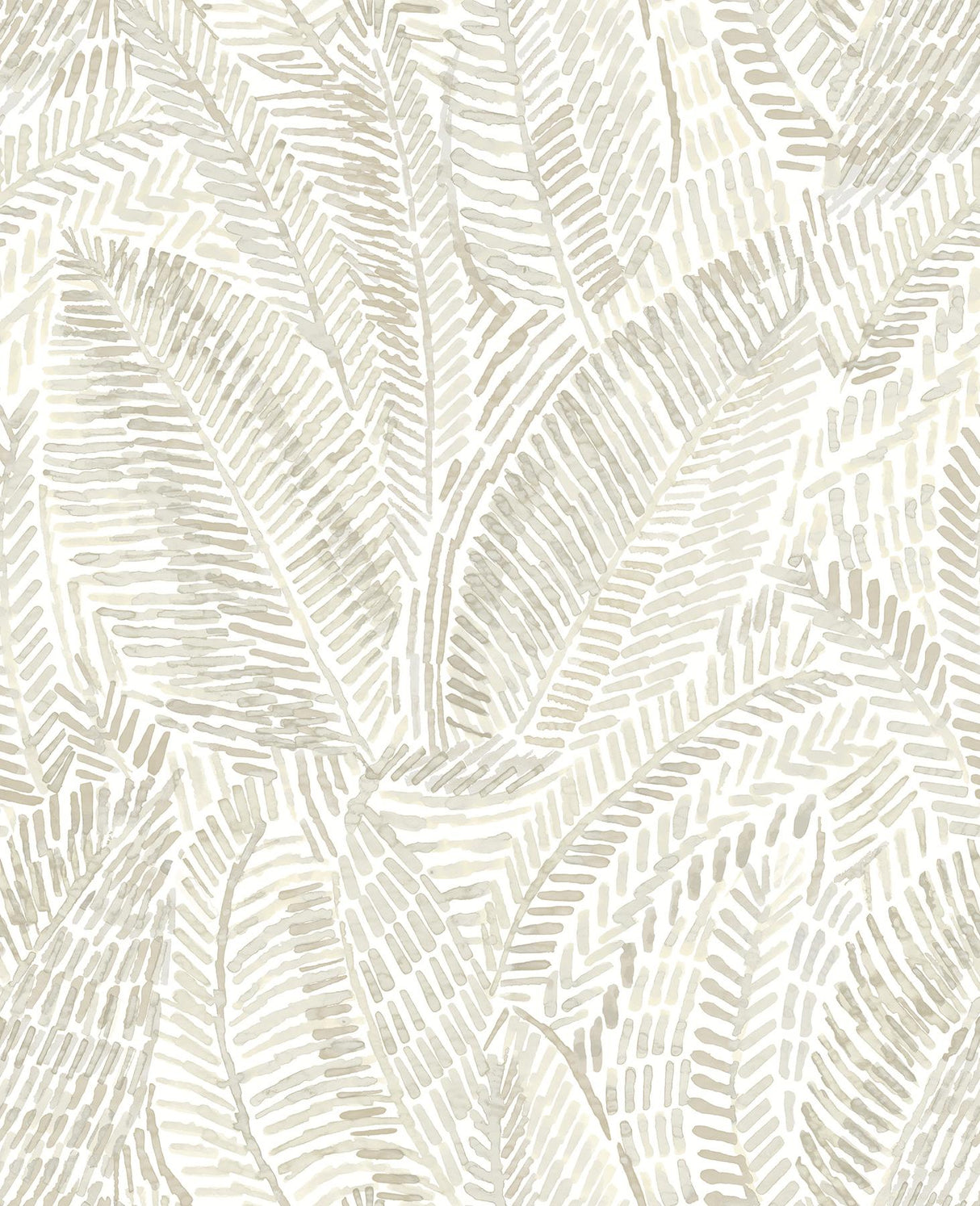 A-Street Prints Fildia Taupe Botanical Wallpaper