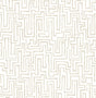 A-Street Prints Ramble Taupe Geometric Wallpaper