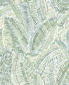 A-Street Prints Fildia Green Botanical Wallpaper