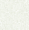 A-Street Prints Ramble Sage Geometric Wallpaper
