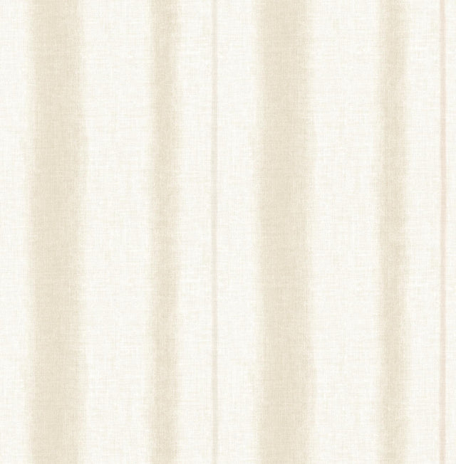 A-Street Prints Alena Beige Soft Stripe Wallpaper