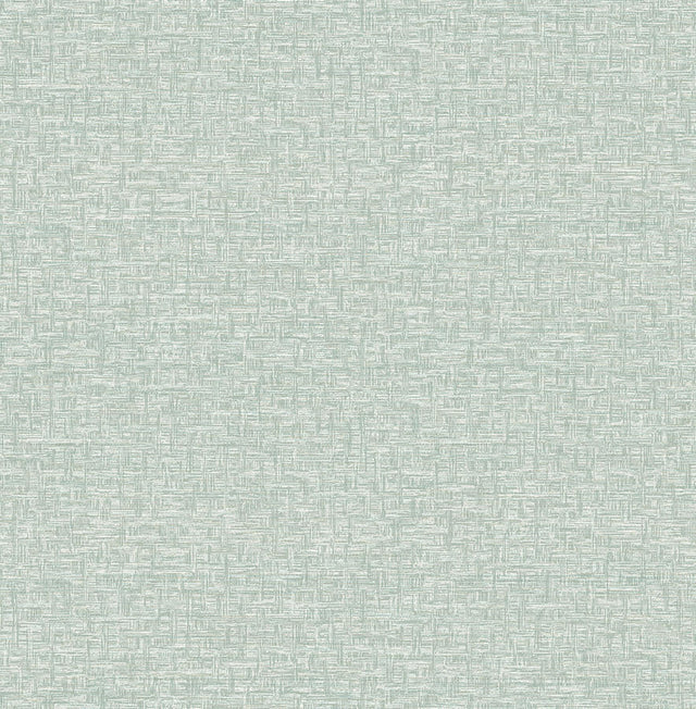 A-Street Prints Minerva Teal Texture Geometric Wallpaper