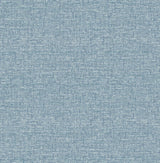 A-Street Prints Minerva Denim Texture Geometric Wallpaper