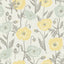 Brewster Home Fashions Aqua Poppy Field Peel & Stick Wallpaper
