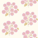 Brewster Home Fashions Lilac Sienna StrawFlower Peel & Stick Wallpaper