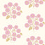 Brewster Home Fashions Lilac Sienna StrawFlower Peel & Stick Wallpaper