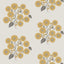 Brewster Home Fashions Mustard Grey StrawFlower Peel & Stick Wallpaper
