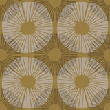 Brewster Home Fashions Mustard Superbloom Peel & Stick Wallpaper