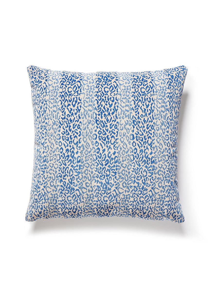 Scalamandre Corbet 22 X 22 - Blue Decorative Pillow