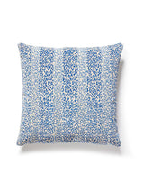 Scalamandre Corbet 22 X 22 - Blue Decorative Pillow