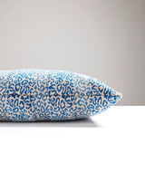 Scalamandre Corbet 22 X 22 - Blue Decorative Pillow