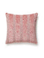 Scalamandre Corbet 22 X 22 - Tomato Decorative Pillow