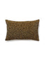 Scalamandre Panthera Velvet 14 X 22 - Ebony Decorative Pillow