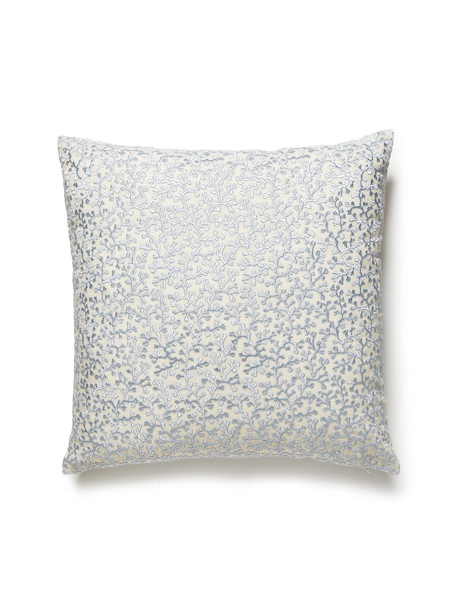 Scalamandre Hele Bay 22 X 22 - Powder Blue Decorative Pillow