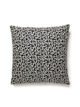 Scalamandre Hele Bay 22 X 22 - Black Decorative Pillow