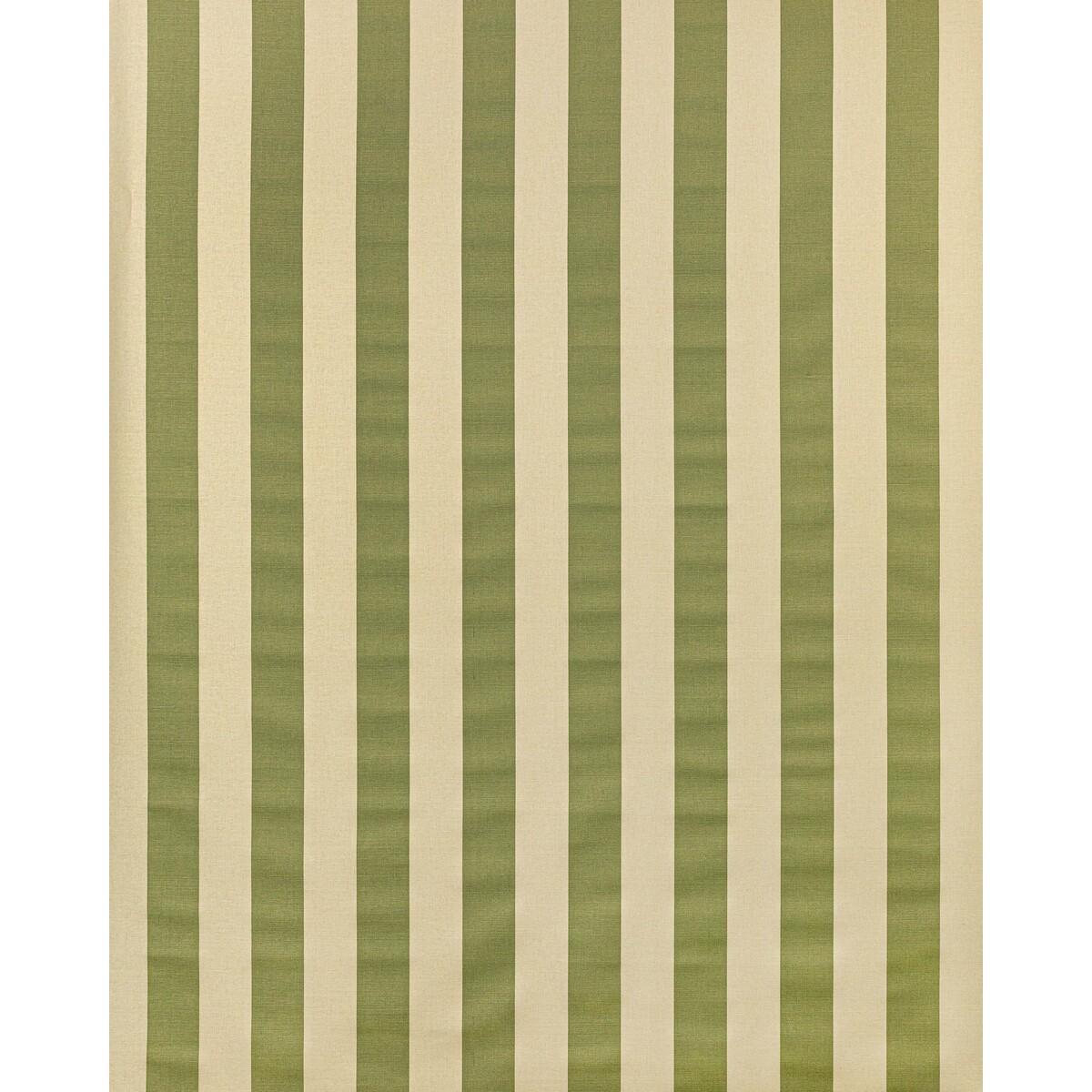 Lee Jofa AVENUE STRIPE GREEN ON ECRU Fabric