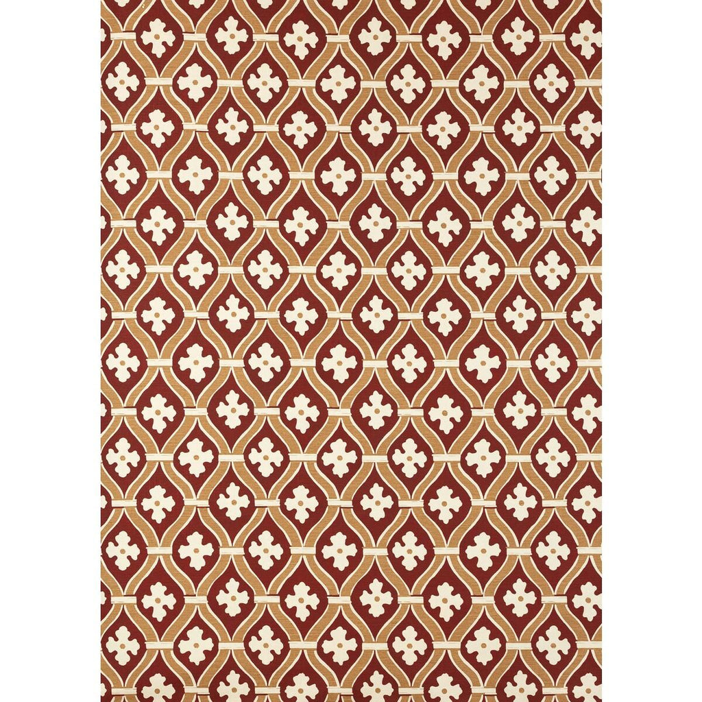 Lee Jofa BYBLOS RUST/FADED BROWN Fabric