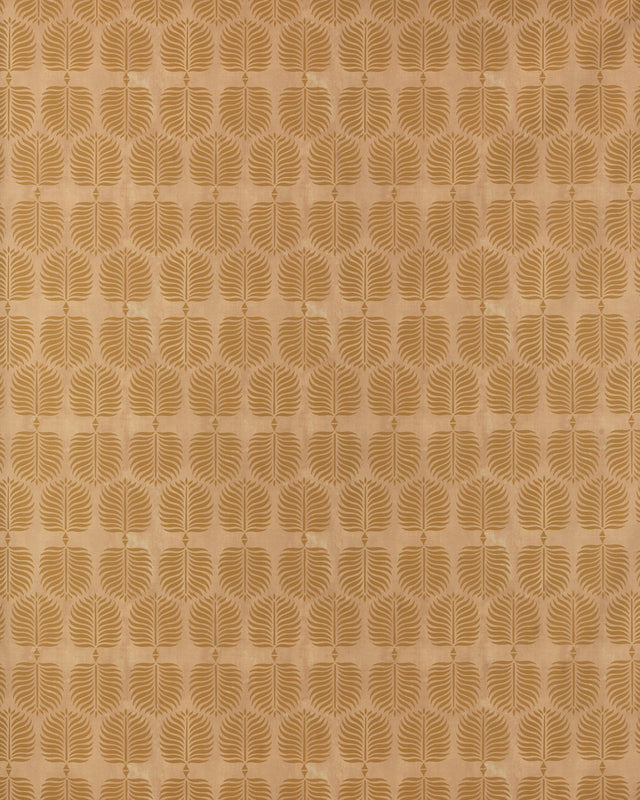 Lee Jofa PERSIA LEAF OCHRE ON PINK Fabric