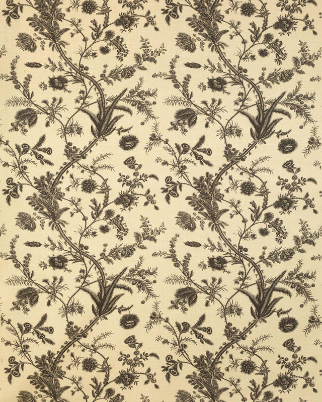 Lee Jofa PLUMES BLACK Fabric