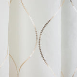 Kravet SHIMMERING OGEE GILT Drapery Fabric