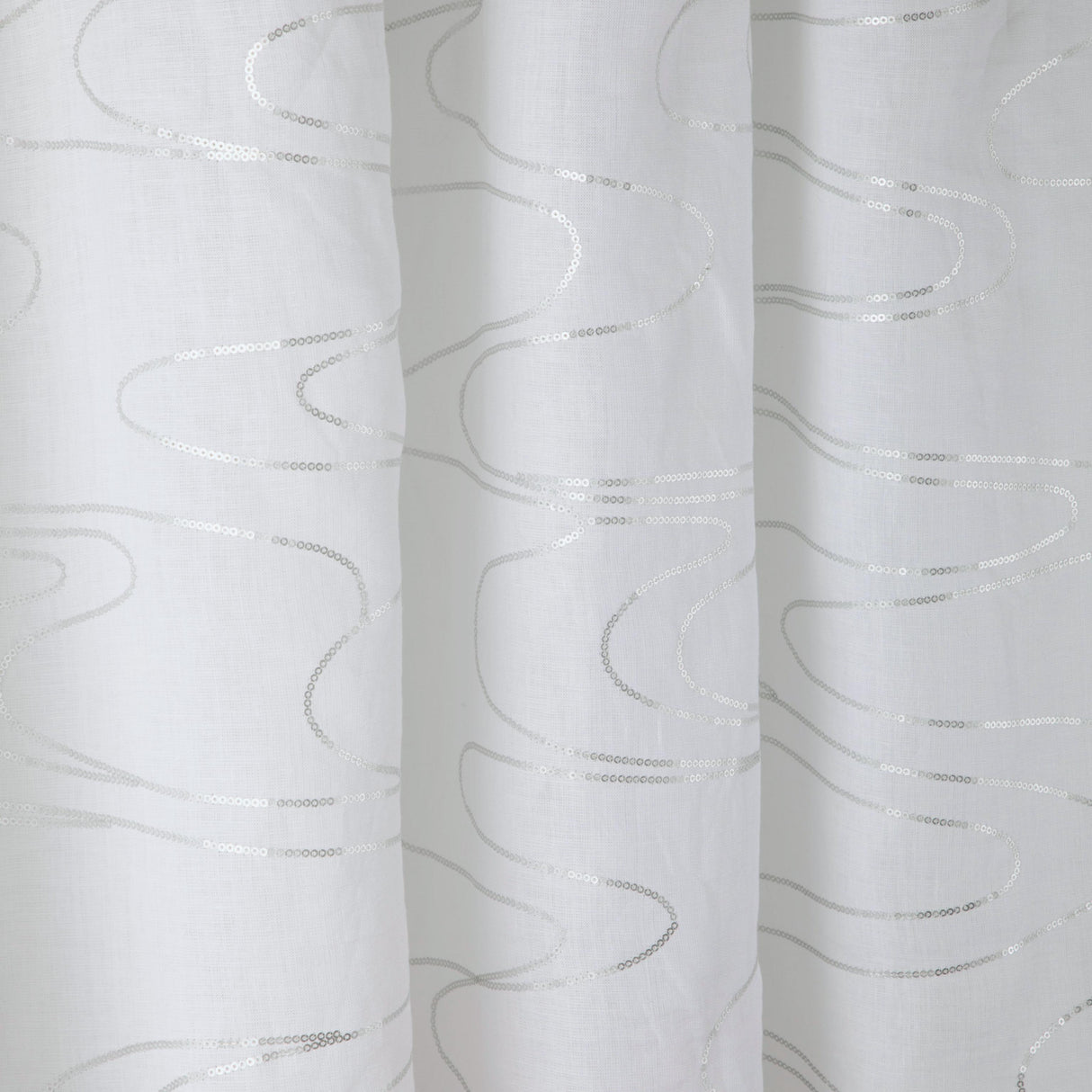 Kravet UNDULATING WAVE SILVER Drapery Fabric