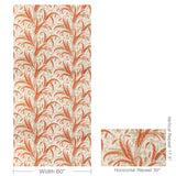 Brunschwig & Fils VERNAY PRINT APRICOT Fabric