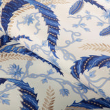 Brunschwig & Fils VERNAY PRINT BLUE Fabric
