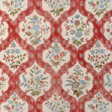 Brunschwig & Fils VENTOUX PRINT RED/BLUE Fabric