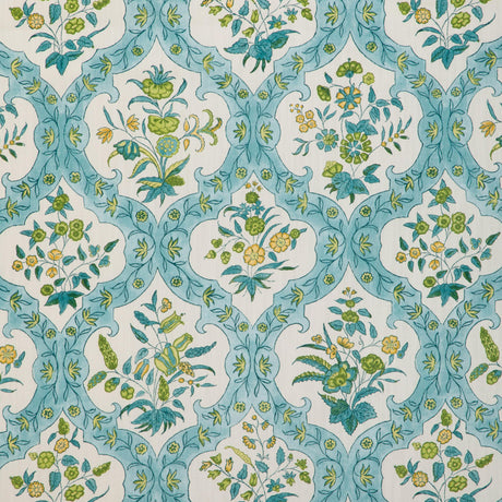 Brunschwig & Fils VENTOUX PRINT AQUA Fabric